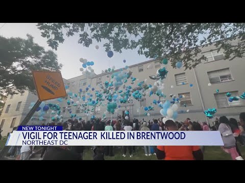 Vigil held for 17-year-old killed on his way to work in Northeast DC