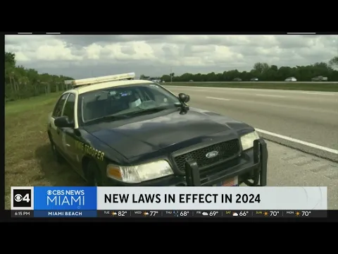 New Florida laws take effect in 2024