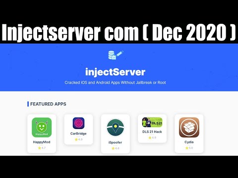 Injectserver com (Dec 2020) Wish To Install Apps Without Jaibreak Or Root? Watch!