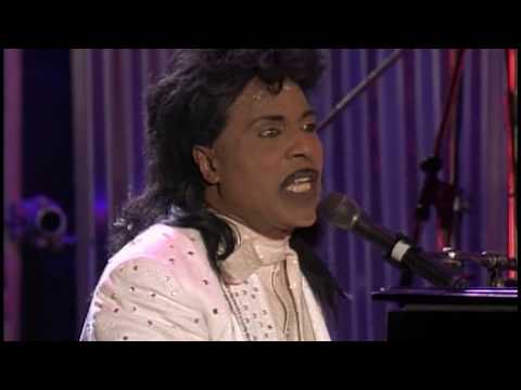 Little Richard performs "Tutti Frutti" at the Concert for the Rock & Roll Hall of Fame