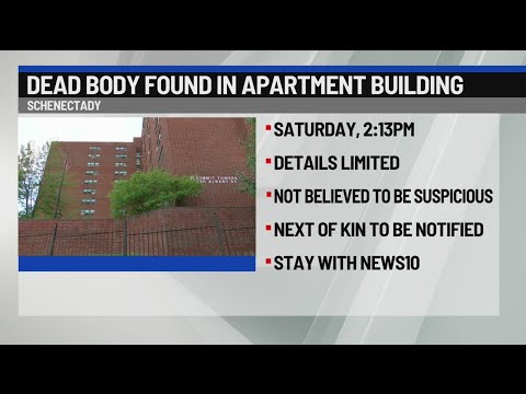 Police investigating body found in Schenectady