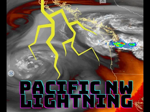 Pacific NW Weather: Lightning show!