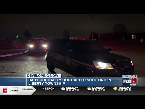 Baby critically hurt after shooting in Liberty Township