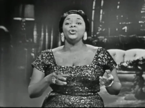 Dinah Washington LIVE TV 1955 "That's All I Want From You"