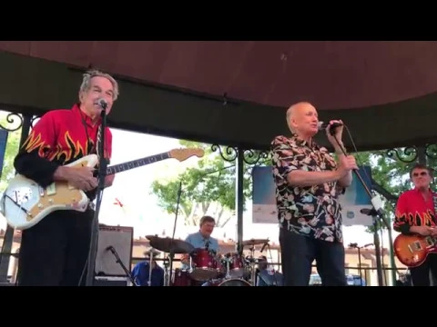 Jimmy Gilmer and the Fireballs, "Sugar Shack" live, Santa Fe, 2018
