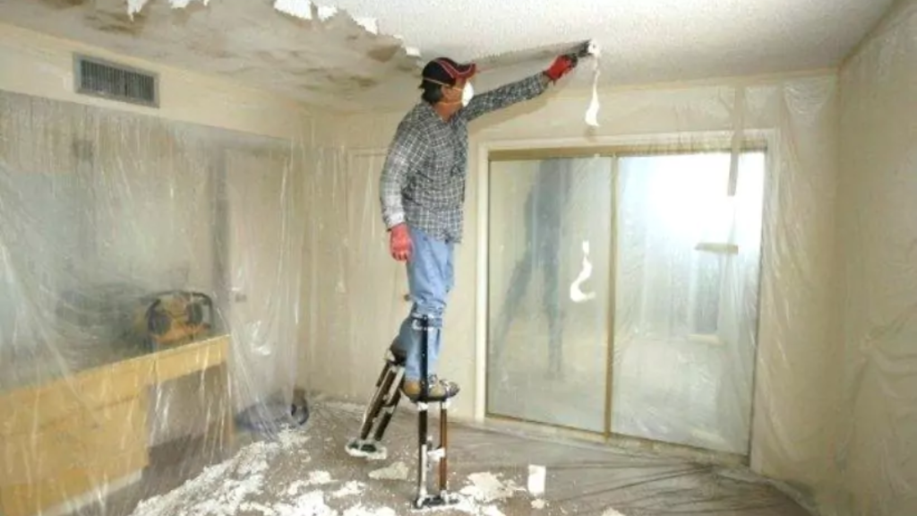 A Guide For Removing Popcorn Ceiling  1024x576 