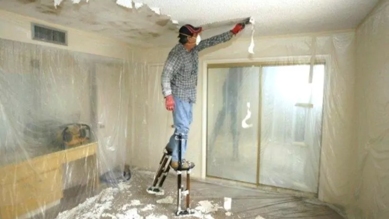 A Guide For Removing Popcorn Ceiling (2023)