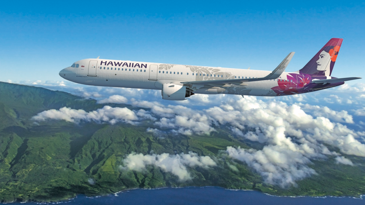 Hawaiian Airlines West Coast to Hawaii for $62 each way
