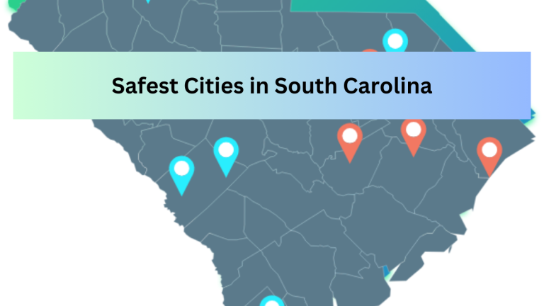 List of Top 10 Safest Cities in South Carolina with the Lowest Crime Rates in 2023