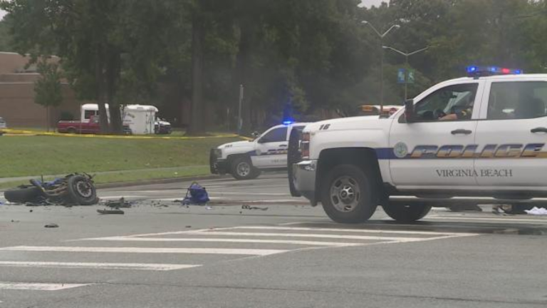 Virginia Beach crash on South Independence Boulevard cause a person death.