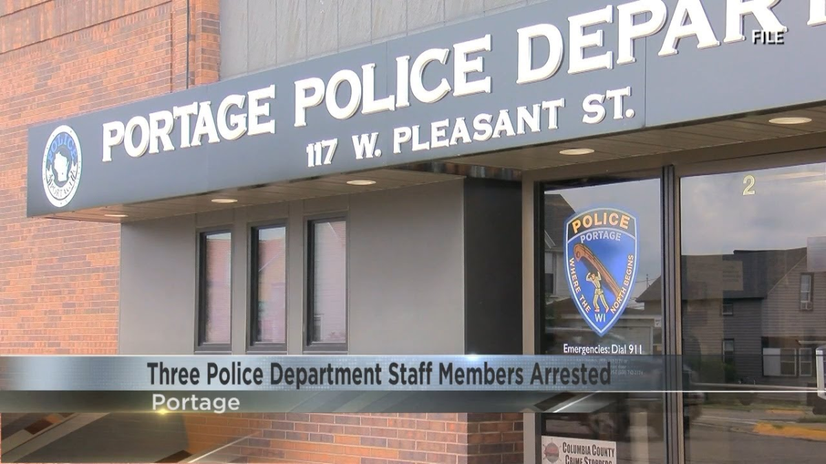 Three Portage Police Officials Arrested