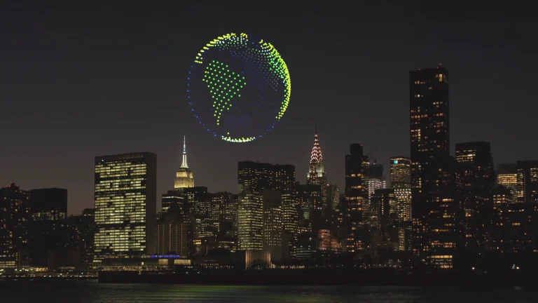 Central Park in NYC will witness the flight of 1,000 drones This weekend