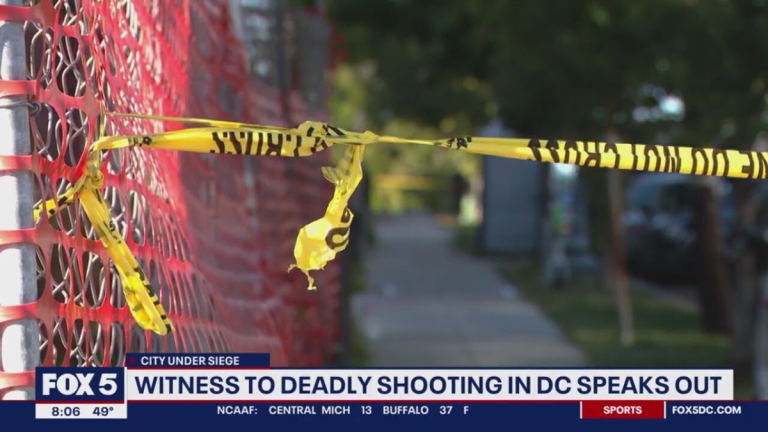 Witness describes Northwest DC city siege after deadly shooting