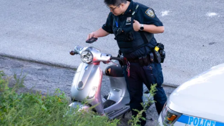 Fatal crash on Manhattan’s Henry Hudson Parkway as a man on a Vespa collides with a guardrail