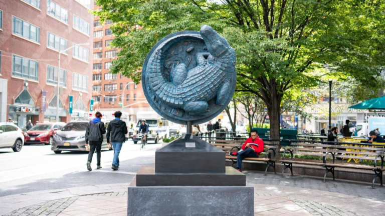Monument to the Alligator Sewer Myth Unveiled in New York City