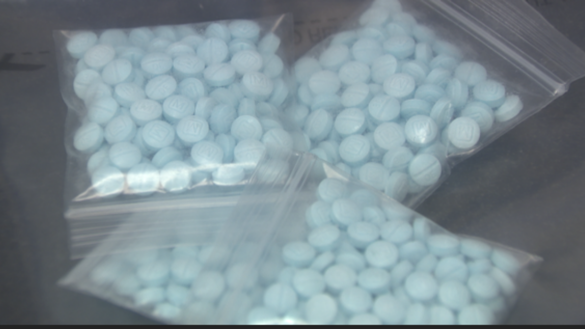 Two suspects arrested and 800 fentanyl pills seized