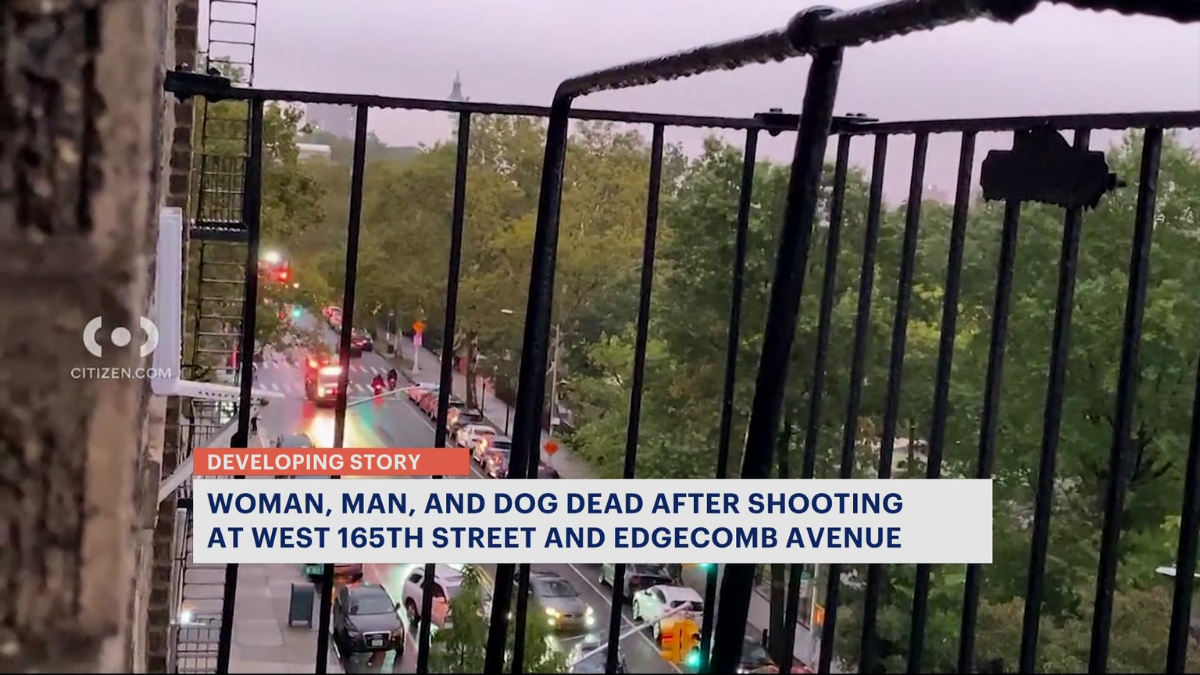 Police Man, woman and dog fatally shot