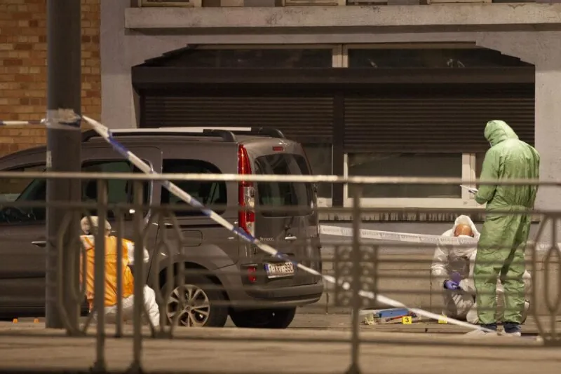 Police shoot dead suspected gunman accused of killing 2 Swedes in Brussels