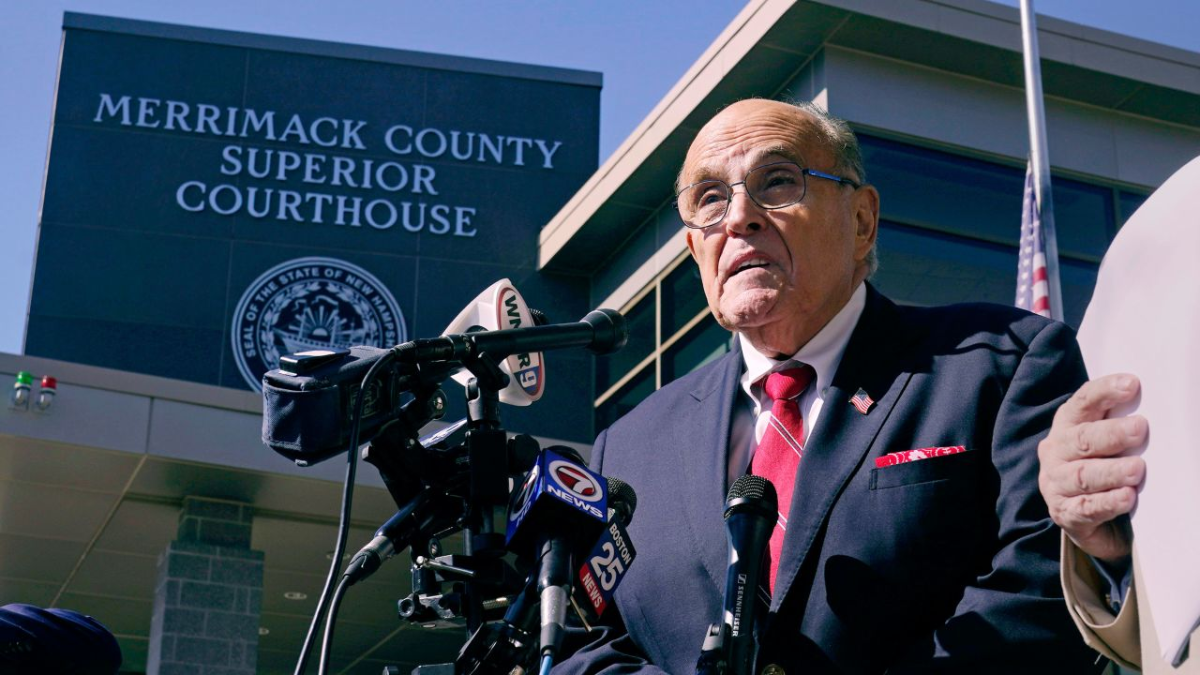 Rudy Giuliani sues Joe Biden for calling him a ‘Russian pawn’