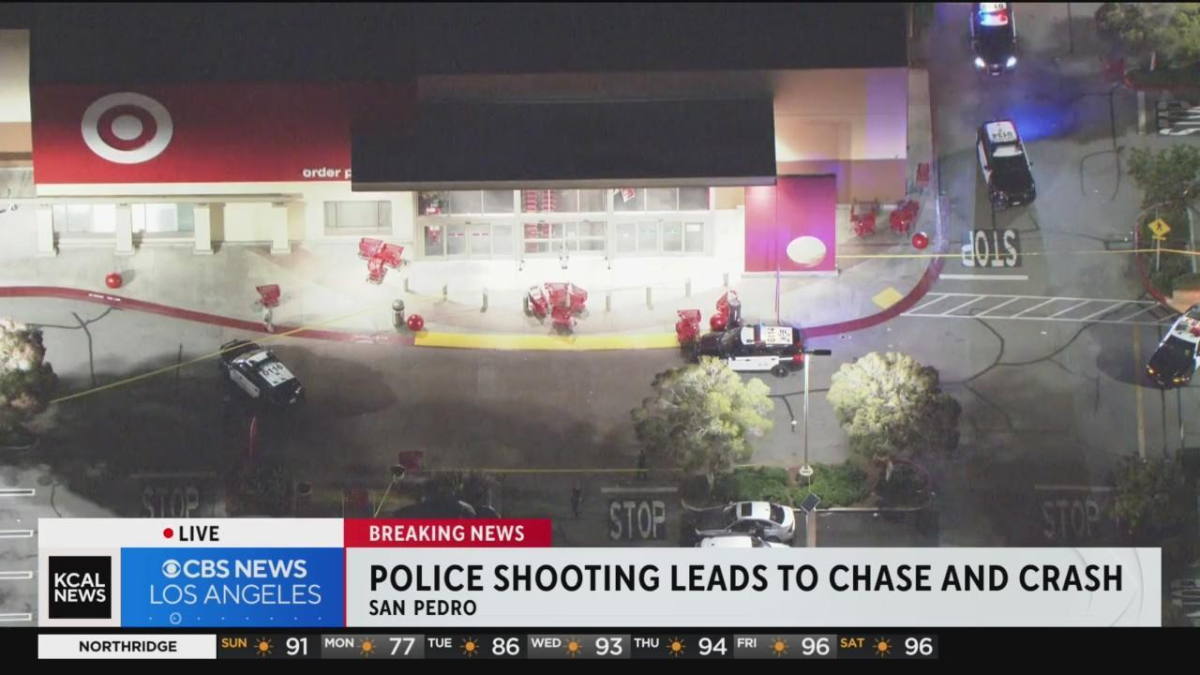 Shooting incident involving police at San Pedro Target