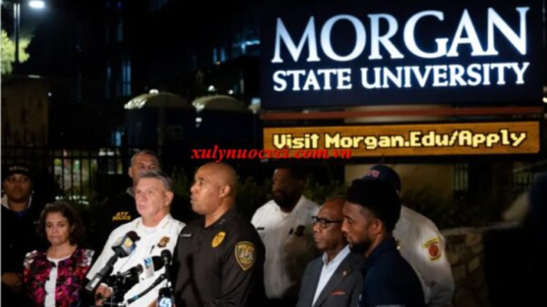 Suspect still at large after 5 people shot at Morgan State University in Baltimore