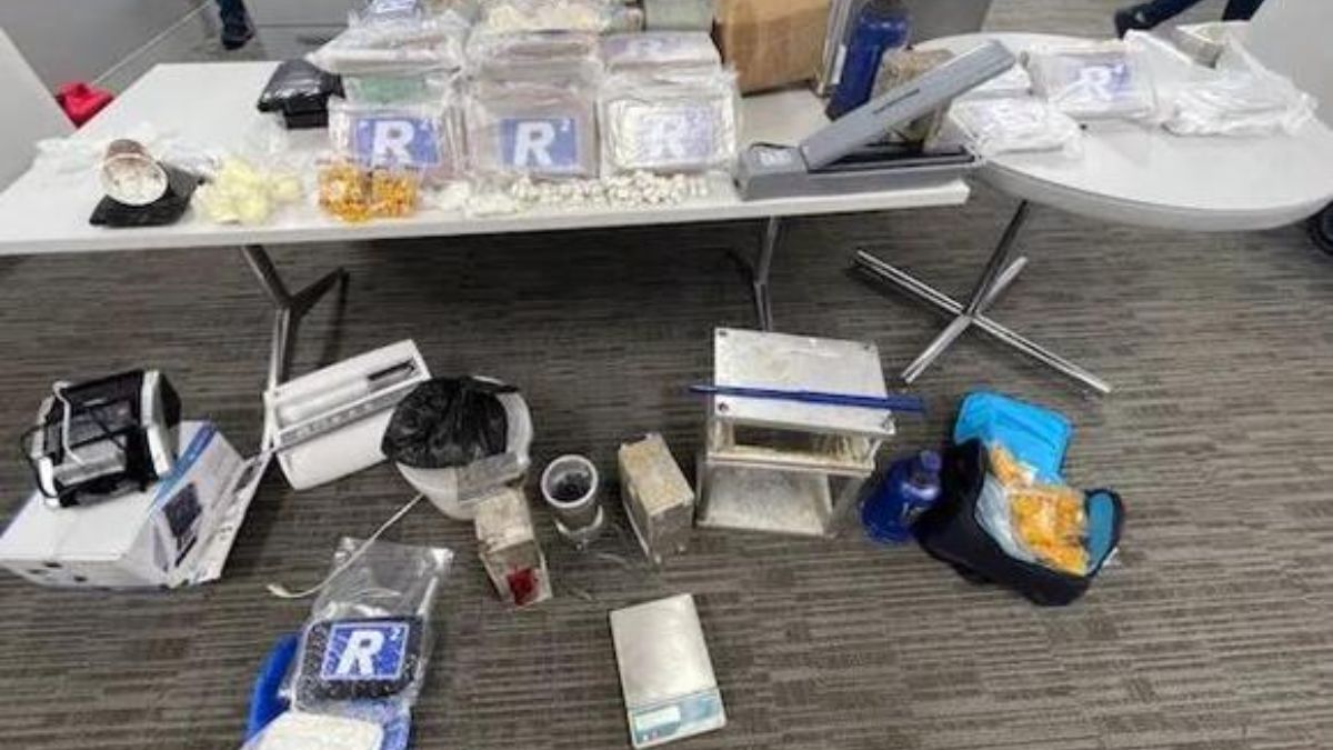 drugs confiscated had a street value of over $4 million