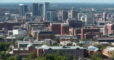 Birmingham, Alabama is the most depressed city in the state.