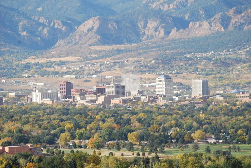 Colorado Springs, Colorado is ranked as one of the most beautiful cities in the USA