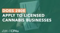 Here's How the termination of 280E could impact the taxation of cannabis enterprises