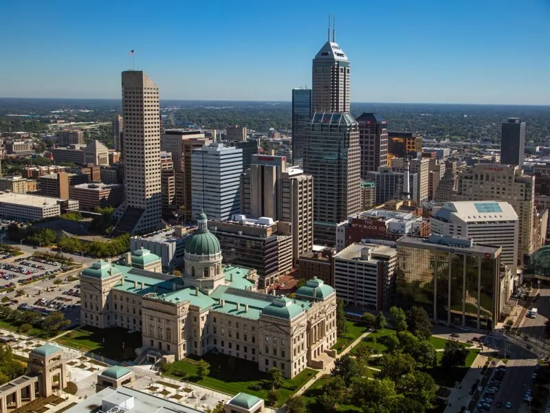 Indianapolis, Indiana has the highest cancer rates in the state