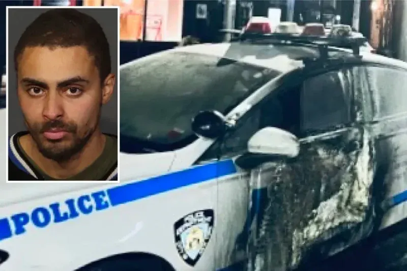 NYC arsonist on parole arrested again for trying to set NYPD patrol car on fire: sources
