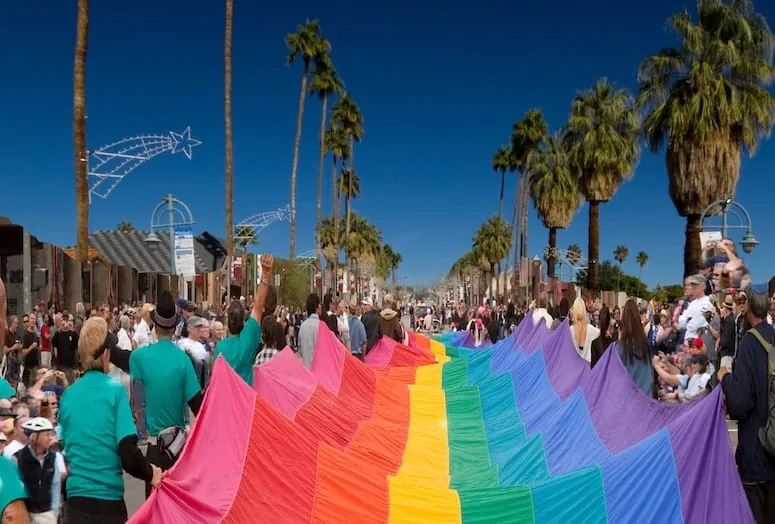 Palm Springs, California, has the highest percentage of LGBT residents in the United States, with estimates ranging from 33% to 50%.
