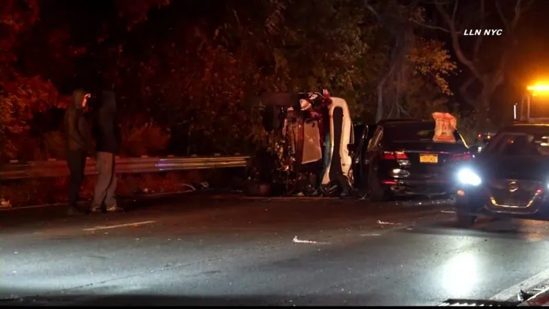 Police: Belt Parkway crash involving 7 vehicles leaves multiple people hospitalized