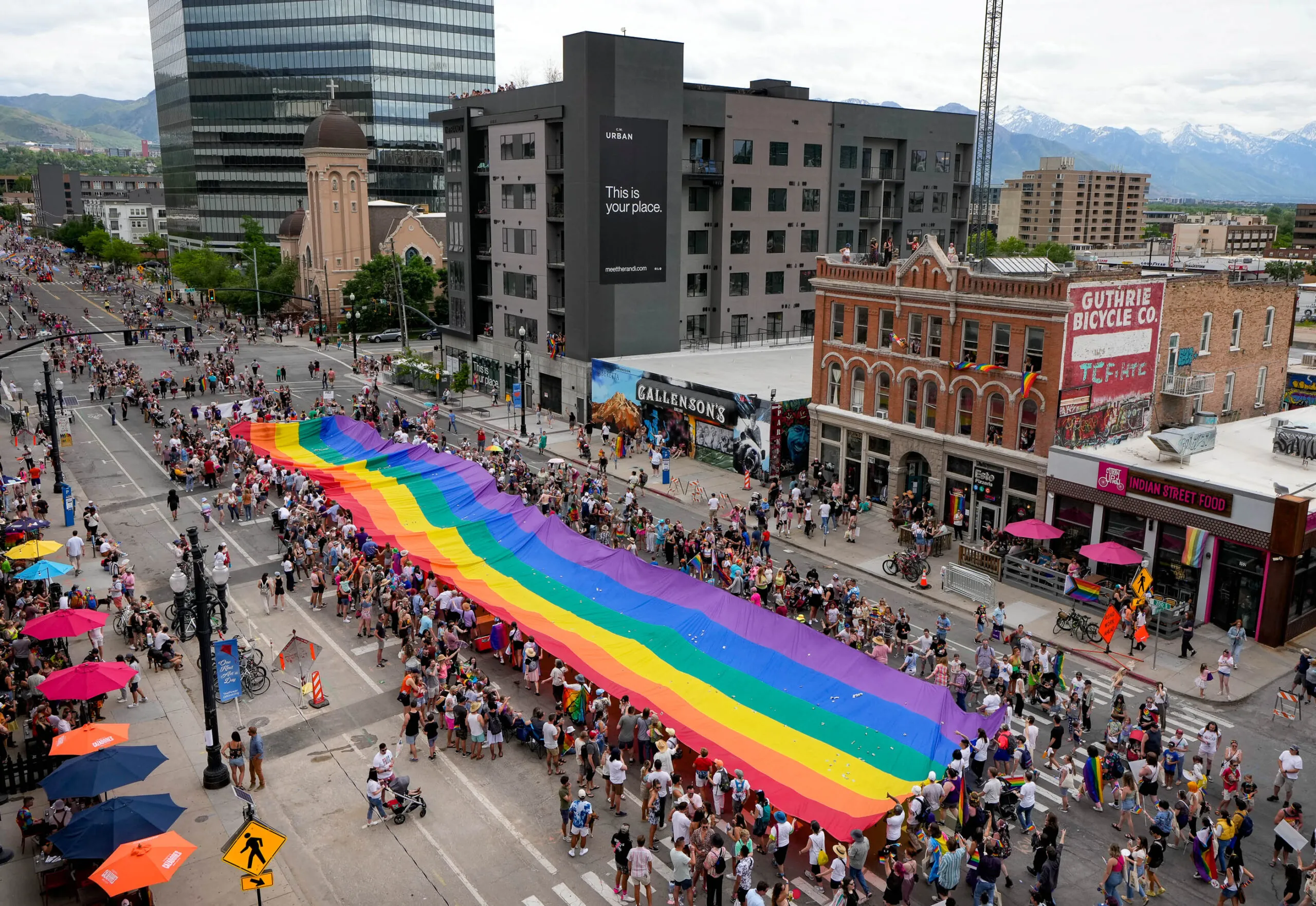 Salt Lake City, Utah has the highest LGBT population in the state.