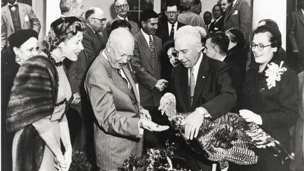 The Nixon White House was forced to nail the Thanksgiving turkey by its feet