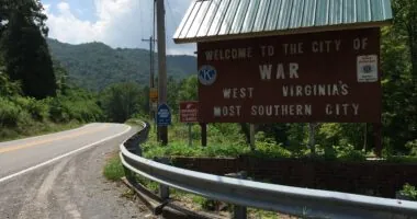 The town of War, located in McDowell County, West Virginia, has been repeatedly ranked as the poorest town in the state