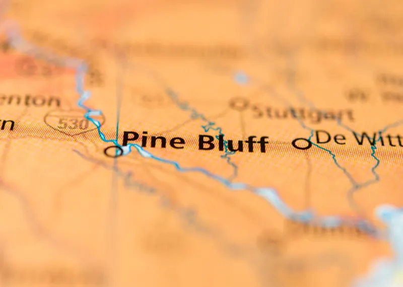 the city of Pine Bluff has the highest cancer rates in the state