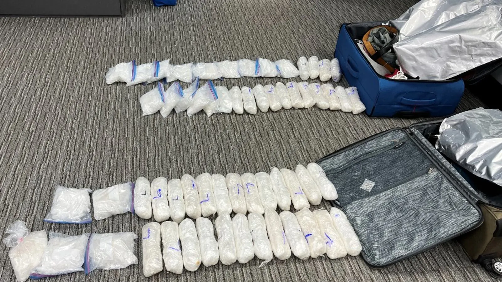 Charges filed after suitcase filled with drugs found at Kansas City bus station