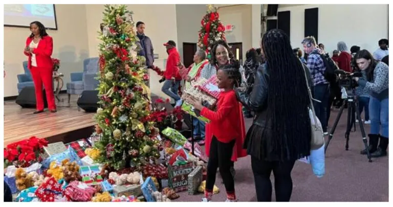 A Kansas City church gives gifts to children affected by violence and fights crime in the city