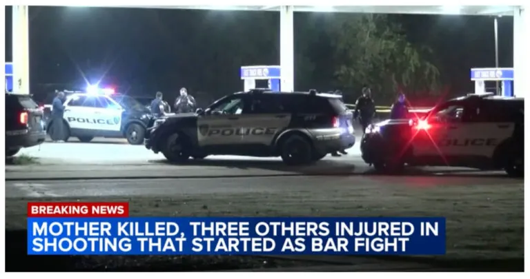 A Texas mother was killed in a bar shooting that began as a fight