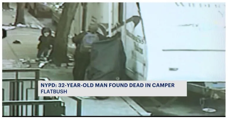 NYPD investigates death of man discovered in camper van in Flatbush