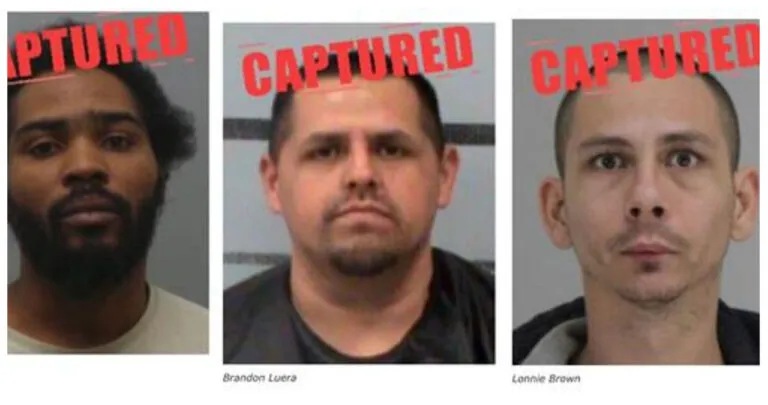 Three of Texas’ top ten most wanted criminals have been arrested