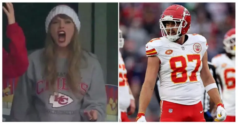 Travis Kelce was injured after an enraged Taylor Swift dropped an F-bomb in the stands